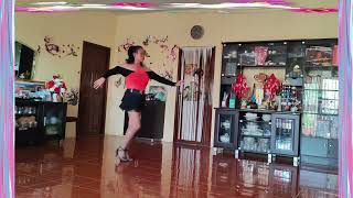 Señorita Cha ChaLinedancechoreography Jin Sook Hwang KOR January 2024 [upl. by Ellemac]