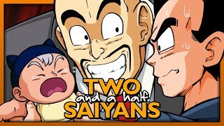 DragonShortZ Episode 1 Two and a Half Saiyans  TeamFourStar TFS [upl. by Venable]