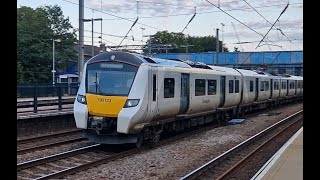 Trains at Alexandra Palace Ft Class 43 Test Train [upl. by Atiekan]