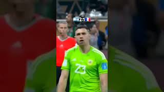 Argentina vs France 2022 world cup final penalty shootout [upl. by Yacano]