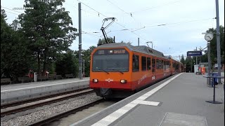 Die Uetlibergbahn in Zürich [upl. by Suirtemed]