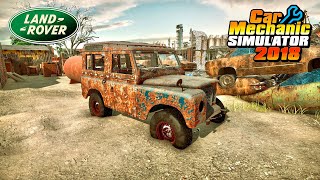 Land Rover 88 restoration  Car Mechanic Simulator 2018 [upl. by Nivalc461]