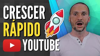 A ESTRATÉGIA para Crescer Canal no YouTube RÁPIDO e Fácil [upl. by Sykleb]