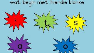 Graad 1 week 1 klanke hersien [upl. by Greyso683]