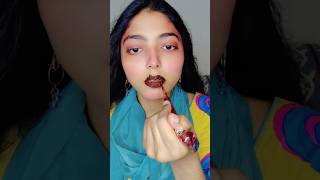 Mehndi On Lips👄😱 Shocking🤯 mehndi shorts youtubeshorts viralvideo trending hack ytshorts [upl. by Koblas]