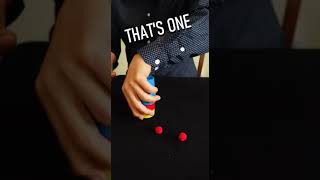 Cups and Balls Magic Trick in less than one minute [upl. by Ahsai]