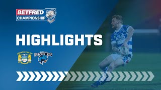 Highlights  Workington Town v Halifax Panthers [upl. by Hansen]