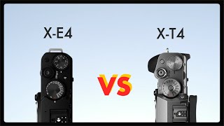 Fujifilm XE4 vs XT4  A close look at the specs save some money [upl. by Manson227]