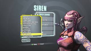 Borderlands 2  Maya the Siren Elven Eliminator head Tiny Tinas Assault on Dragon Keep [upl. by Jeth924]