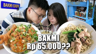 Bakmi Rp 65000 vs Rp 11000 [upl. by Alethia]