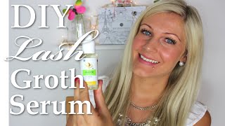 DIY Lash Growth Serum I WIMPERNSERUM selbst herstellen [upl. by Roselyn182]