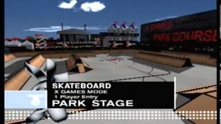 Lets Play ESPN X Games Skateboarding The X Games [upl. by Dita]