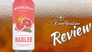 Grapefruit Radler  Moosehead Breweries Ltd  Beer Review [upl. by Nylecyoj]