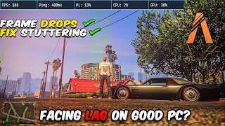 FiveM How To Increase FPS and Fix Lag While Driving Fix Stuttering amp Lag InGame Settings [upl. by Teeter692]