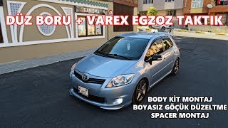 AURİSE VAREX EGZOZ TAKTIK  BODY KİT MONTAJI  PART 3 [upl. by Omixam]