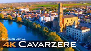 CAVARZERE 🇮🇹 4K Drone  Venice Veneto Italy Italia [upl. by Oleusnoc]