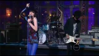 Yeah yeah yeahs  Zero Live Letterman Show April 14 2009 [upl. by Eneliak]