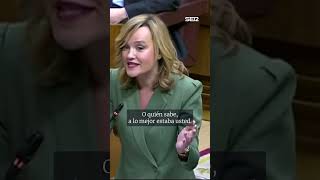 Pilar Alegría responde así a las críticas del PP a Inés Hernand [upl. by Maxine]