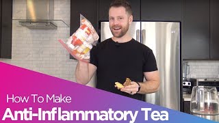 How To Make AntiInflammatory Tea With Ginger amp Turmeric [upl. by Nalra]