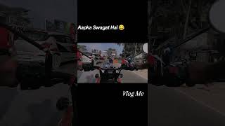 Aapka swagat hai 😂 vlog motovlog automobile hunter350 travel [upl. by Nicole232]