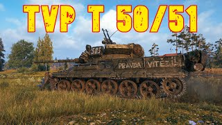 World of Tanks TVP T 5051  2 Kills 105K Damage [upl. by Darya]