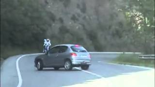 Peugeot 206 Drift Fail [upl. by Ailbert]