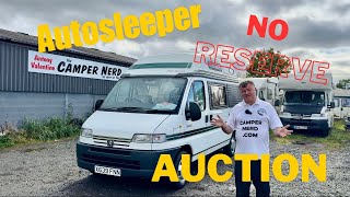 2001 AUTOSLEEPER SALE EBAY AUCTION WARRANTY NO RESERVE UK DELIVERY BY CAMPER NERD X639FNN GOODLUCK [upl. by Quarta]