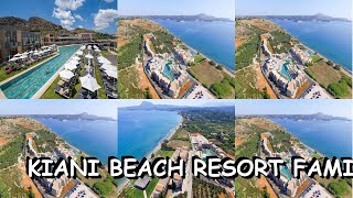 Kiani Beach Resort Family All Inclusive Kalyves Greece [upl. by Haroppizt617]