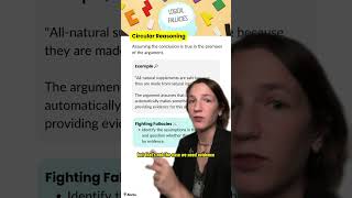 Part 10  Logical Fallacies Circular Reasoning 🔄🧠 CriticalThinking LogicalFallacies [upl. by Yerffoej]