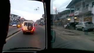 Driving in Africa  street of Monrovia LIBERIA [upl. by Aziaf]