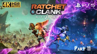 Ratchet amp Clank Rift Apart Gameplay Walkthrough Part 11 4K 60FPS  No Commentary playstation5 [upl. by Vittorio]