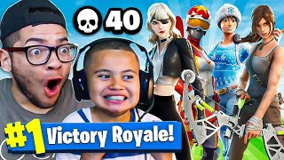 KAYLEN SOLO SQUAD WORLD RECORD KILLS IN OG FORTNITE [upl. by Adnilim]