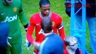 PROOF It was in fact Evra who refused to shake hands [upl. by Aliet]