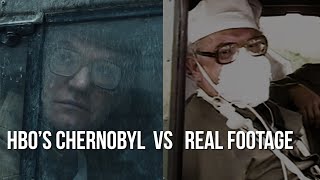 Chernobyl Show vs Reality  Footage Comparison [upl. by Witty208]