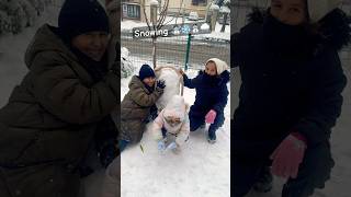 Kar Yağıyor ⛄️🌨️☃️❄️ shorts trending viralvideo [upl. by Rednijar173]