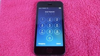 How To Remove Forgotten PASSCODE iPhone 5S amp 5C  iPad Mini iOS  Bypass Password  Unlock Tutorial [upl. by Odelle521]