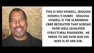 Wes Howell Direct Link Consulting Is Married to CBRE Recruiter Scammer Sequoia Howell [upl. by Ced]