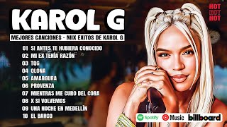 Karol G Grandes Éxitos Mix 2024  Lo Más Popular de Karol G  Canciones de Karol G [upl. by Ehman]