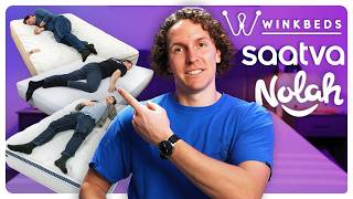 Saatva vs Winkbed vs Nolah Evolution  MATTRESS BUYING GUIDE [upl. by Ityak]