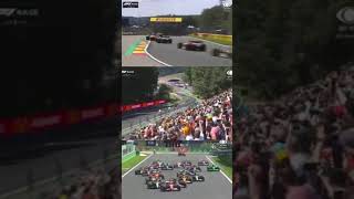 Confira a largada do GP da Bélgica de 2024 f1 esportes apaixonadoporcarro [upl. by Nomde]