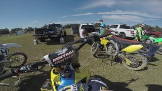 New 2018 Suzuki RMZ 450 Test Ride [upl. by Ecyar502]