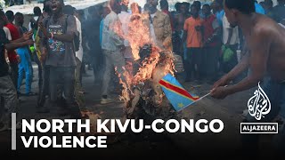 Congo fighting Violence intensifies in north Kivu province [upl. by Lotte]