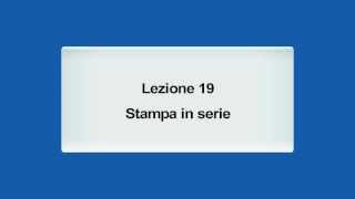 La stampa in serie con OpenOffice Writer  VersOOocom [upl. by Aicilet]