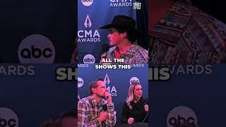 Zach Top Interview at CMA Awards [upl. by Ijnek272]