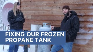 Frozen Propane Tanks in Alaska SOLVED [upl. by Eward]