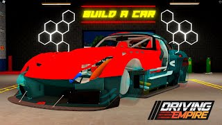 BUILD A CAR in Roblox Driving Empire [upl. by Auqenaj]