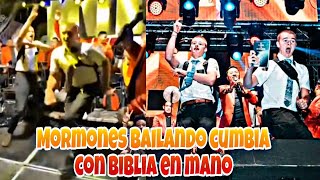 dos Mormones bailando cumbia con la biblia en la mano en la feria de Sumpango Guatemala [upl. by Rutter]