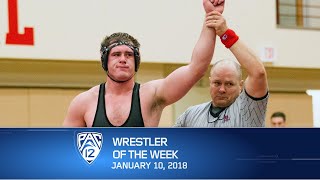 Stanfords Nathan Butler named Pac12 Wrestler of the Week [upl. by Fini]