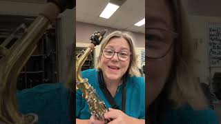 Tips for Beginner Saxophone Players wMrs Allen [upl. by Eikciv]