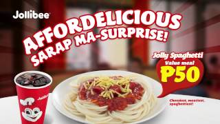 Jollibee Affordelicious Spaghetti [upl. by Anomor]